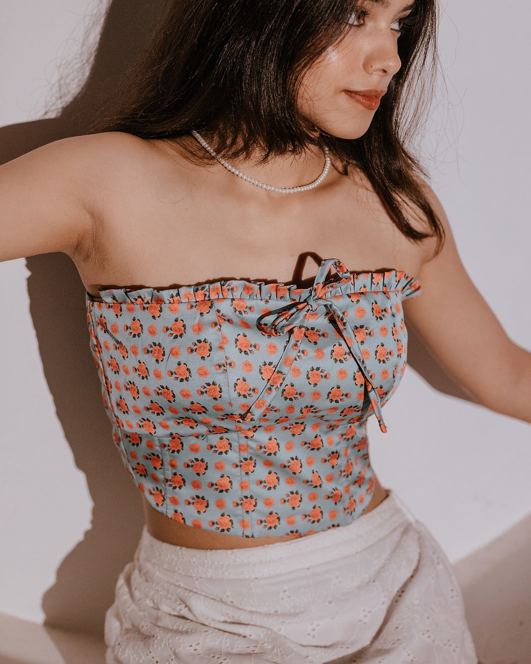 Rose Sillehoute Crop Top